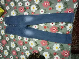 HIGH WAIST DENIM JEANS