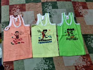 Three Baby Vests