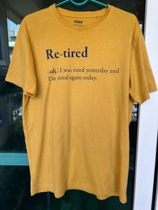 Casual Yellow Tshirt