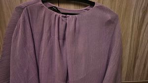 Pleated Layered Top