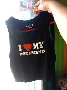 I ❤️ My Boyfriend Tee from shein