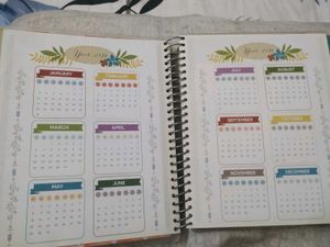 aesthetic planner unused