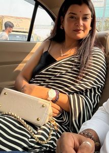 Striped Saree