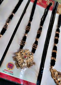Combo🔥 5 Piece ⚡ Fancy Gold Plated Mangalsutra