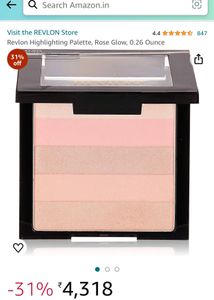Revlon Highlighting Palette, Rose Glow