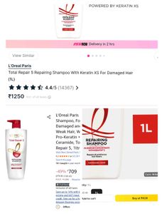 L'Oreal Paris Total Repair 5 Shampoo