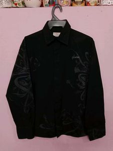 2fast4u Men's Printed Black Shirt