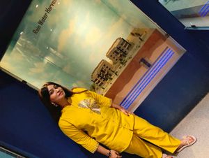 Yellow Embroidered Kurta Set