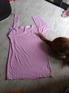 Striped Long Sleeve Top