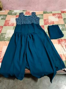 Teal Palazzo Pant Suit