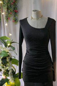 Beaded Mini Dress