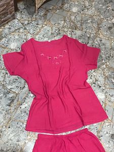 embroidered Co-ord