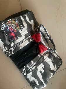 Black Party Wear 3pcs Set