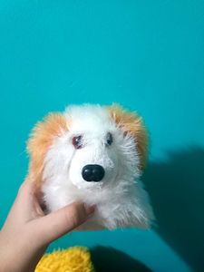 Kawaii White Doggy SoftToy