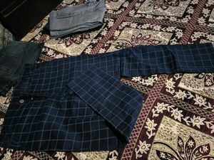 Combo: Checked Pants