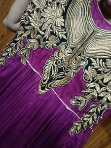 Anarkali Style Indian Party Wear.