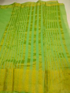 Lime Green Saree🥻