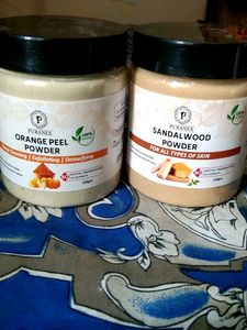 Puranex Orenge Peel And Sendalwood Powder