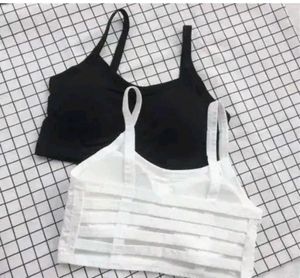 Summer Cotton Paded Bra