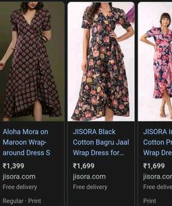 JISORA WRAP AROUND DRESS 💝