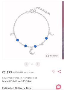 Giva Silver Bracelet