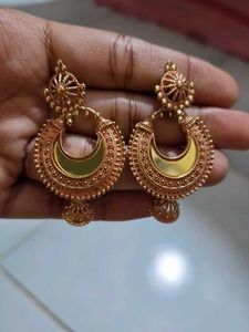 Earings On Saree Or Ethnic Wear Brand New