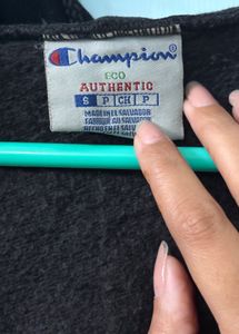 Champion Black Full-Zip Hoodie