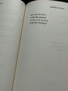 &#34;Getting Over You&#34; Poetry Book by Leslie B