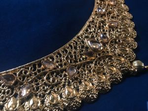 Gold Toned Indian Jewelry Set⭐️