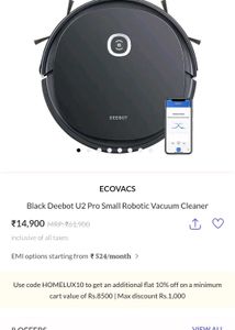 Ecovacs Deebot U2 Pro - Robotic Vacuum