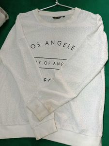 Cream Los Angeles Graphic Sweatshirt