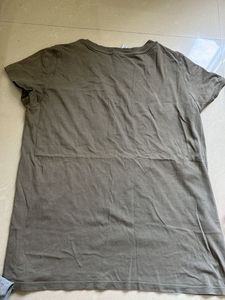 Casual Olive Green T-Shirt