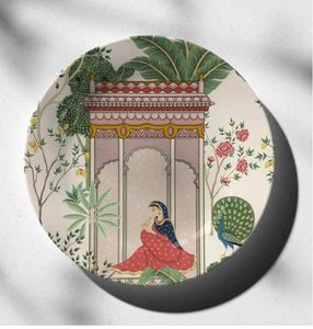 Casacraft By Pepperfry Wall Plate | Rani Mahal