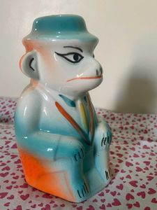 Vintage Ceramic Monkey Figurine