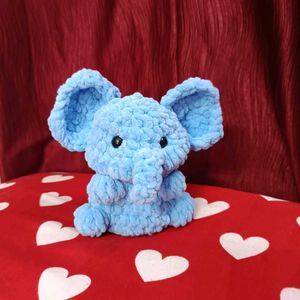 Crochet Mini Elephant Toy 🐘