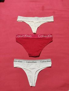 Victoria’s Secret &amp; Calvin Klein Panty Combo (6 pc