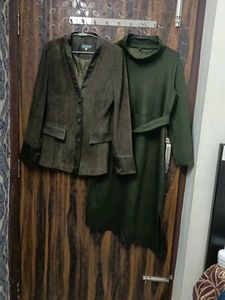Blazer And Kurti Combo Set