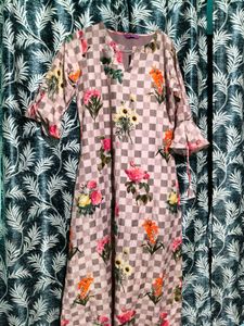 libas M Floral Print Kurta