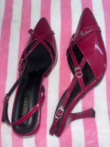 Burgundy Heels