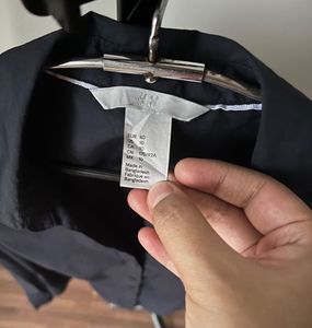 H&amp;M V Neck Button Down Shirt