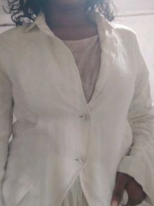 Elegant White Blazer