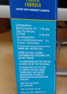 Scalpe Plus Ketoconazole 2% Anti Dandruff Shampoo