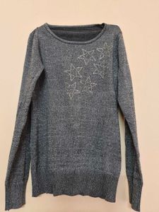 Gray Star Sweater