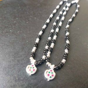 Pure Silver Adjustable Nazariya Payal 1 Pair