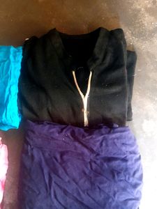 Combbo Of 4 34 In Multicolor Kurti