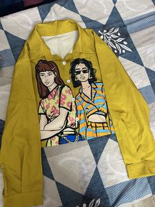 Fix Price !  Graphic Print Crop Top