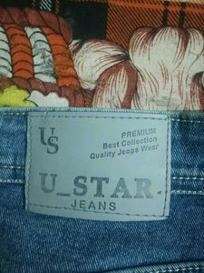 Blue Flare Jeans
