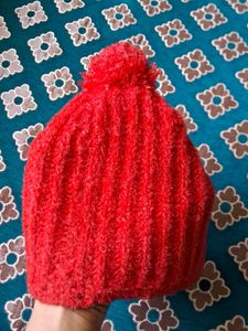 Red Knit Hat
