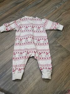 Cute Bear Print Romper christmas