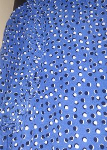 Zara Blue Polka Dot Dress